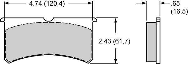 Pad Set, BP-20, 7416